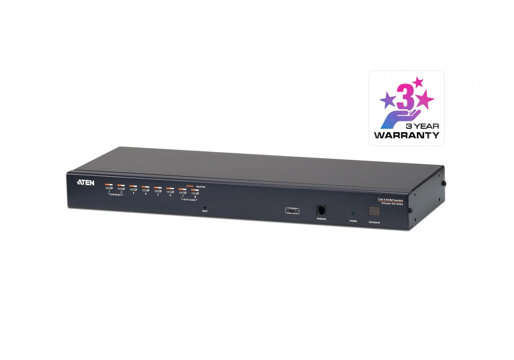 ATEN ATEN KH1508A-AX-G switch per keyboard-video-mouse (kvm) Nero - TASTIERE E CONTROLLER | TecnoCARE.net Sabaudia, Latina, Terracina, San Felice Circeo e Pontinia