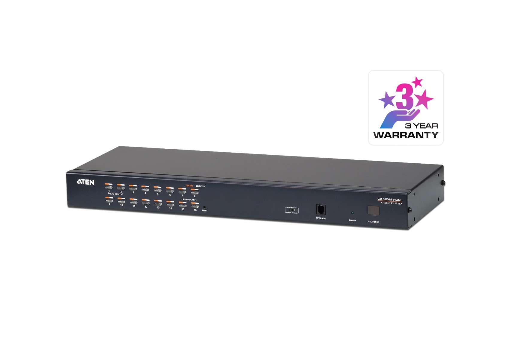 ATEN ATEN KH1516A-AX-G switch per keyboard-video-mouse (kvm) Nero - TASTIERE E CONTROLLER | TecnoCARE.net Sabaudia, Latina, Terracina, San Felice Circeo e Pontinia