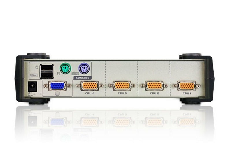 ATEN ATEN 4-Port PS/2-USB VGA KVM Switch - TASTIERE E CONTROLLER | TecnoCARE.net Sabaudia, Latina, Terracina, San Felice Circeo e Pontinia