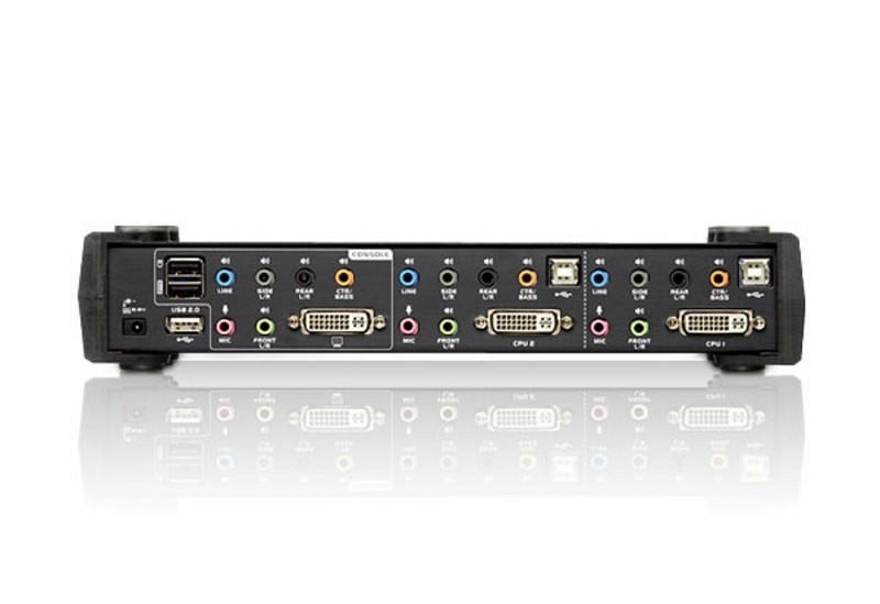 ATEN ATEN 2-Port USB DVI Dual Link/CH7.1 Audio KVMP Switch - TASTIERE E CONTROLLER | TecnoCARE.net Sabaudia, Latina, Terracina, San Felice Circeo e Pontinia
