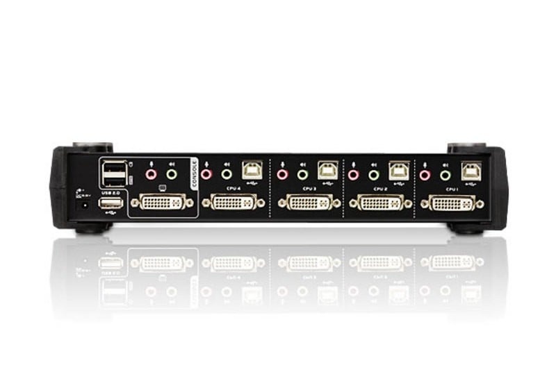ATEN ATEN 4-Port USB DVI Dual Link/Audio KVMP Switch - TASTIERE E CONTROLLER | TecnoCARE.net Sabaudia, Latina, Terracina, San Felice Circeo e Pontinia