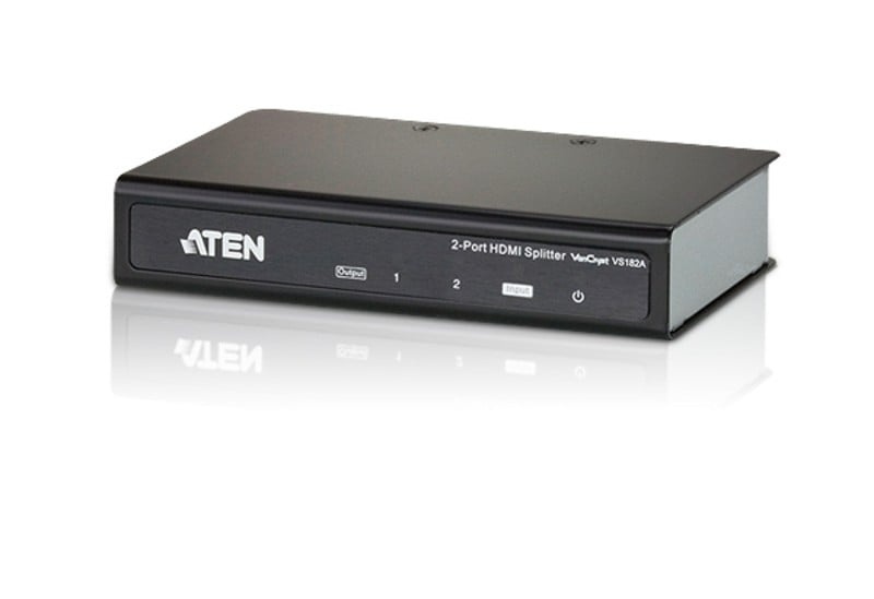 ATEN ATEN 2Port HDMI Audio/Video Splitter | 4Kx2K VS182A: - ELABORAZIONI E DISTRIBUZIONI DEL SEGNALE | TecnoCARE.net Sabaudia, Latina, Terracina, San Felice Circeo e Pontinia