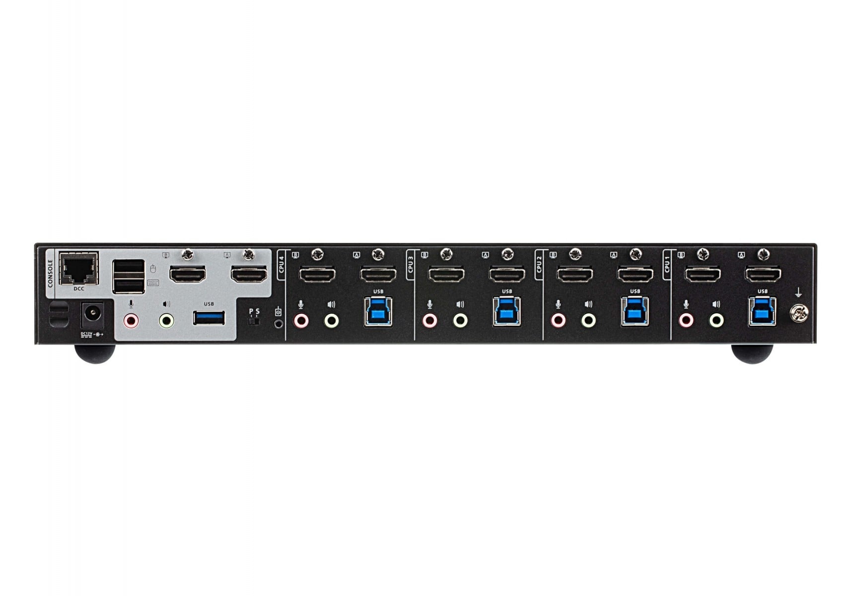 ATEN ATEN CS1844-AT-G switch per keyboard-video-mouse (kvm) Nero - TASTIERE E CONTROLLER | TecnoCARE.net Sabaudia, Latina, Terracina, San Felice Circeo e Pontinia