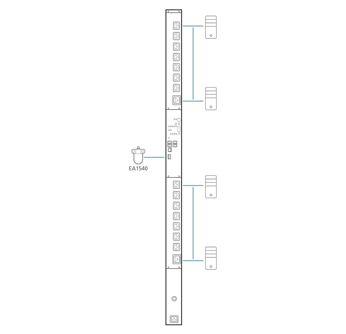 ATEN ATEN EA1540 rilevatore d'acqua Sistema di sensore e allarme Cablato - ALLARMI E SENSORI DOMESTICI | TecnoCARE.net Sabaudia, Latina, Terracina, San Felice Circeo e Pontinia