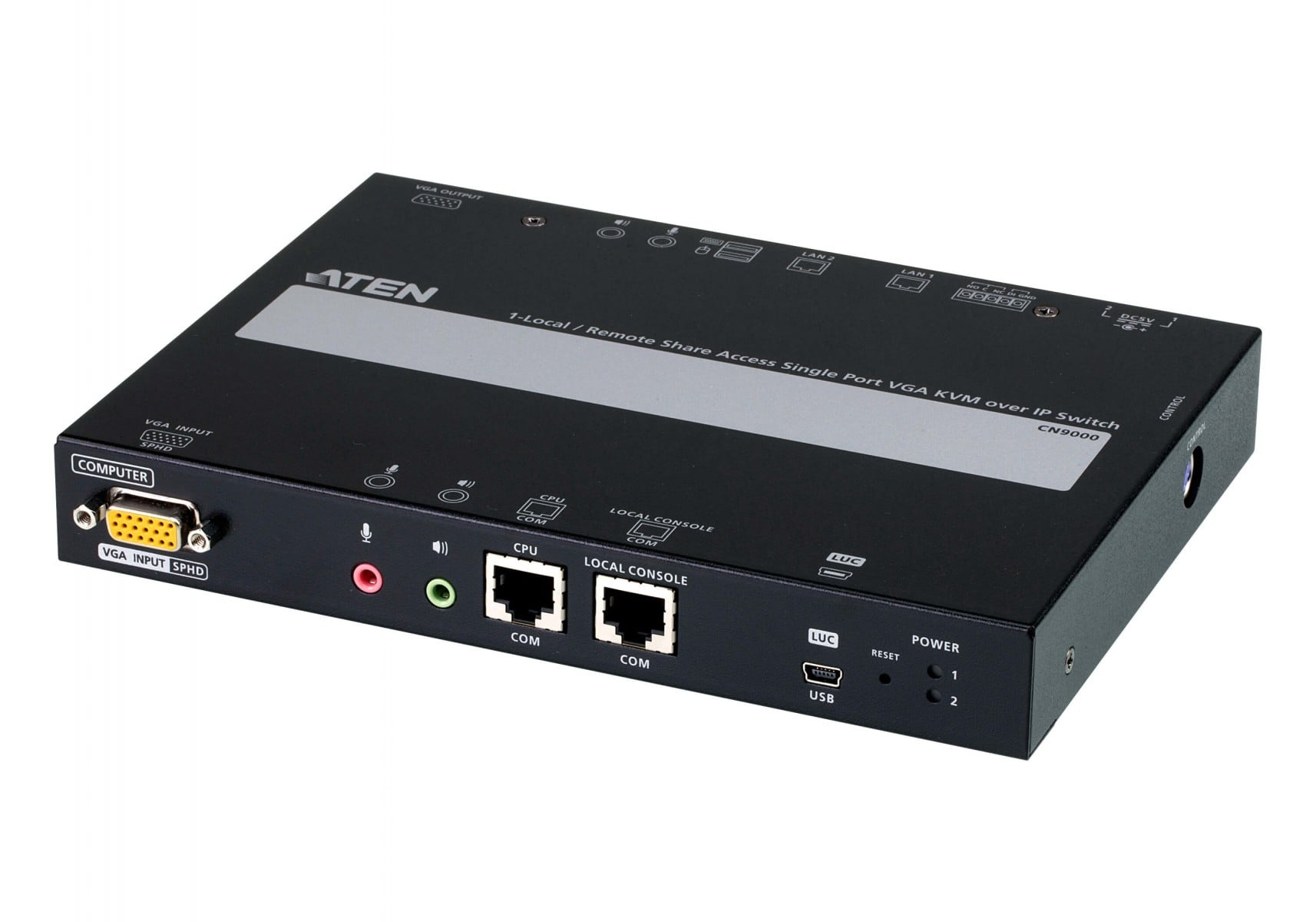 ATEN ATEN CN9000-AT-G switch per keyboard-video-mouse (kvm) Nero - TASTIERE E CONTROLLER | TecnoCARE.net Sabaudia, Latina, Terracina, San Felice Circeo e Pontinia