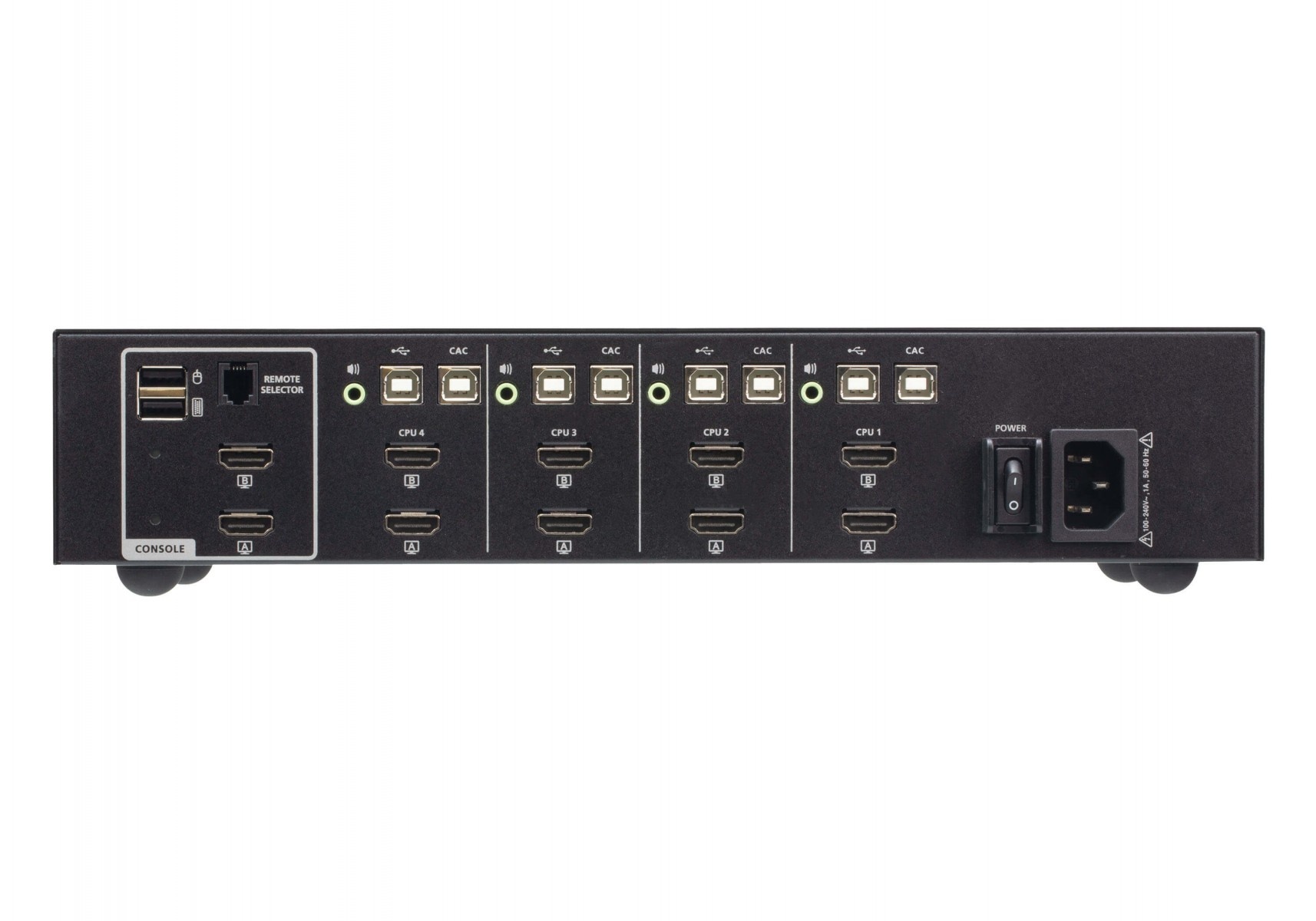 ATEN ATEN CS1144H4C switch per keyboard-video-mouse (kvm) Nero - TASTIERE E CONTROLLER | TecnoCARE.net Sabaudia, Latina, Terracina, San Felice Circeo e Pontinia