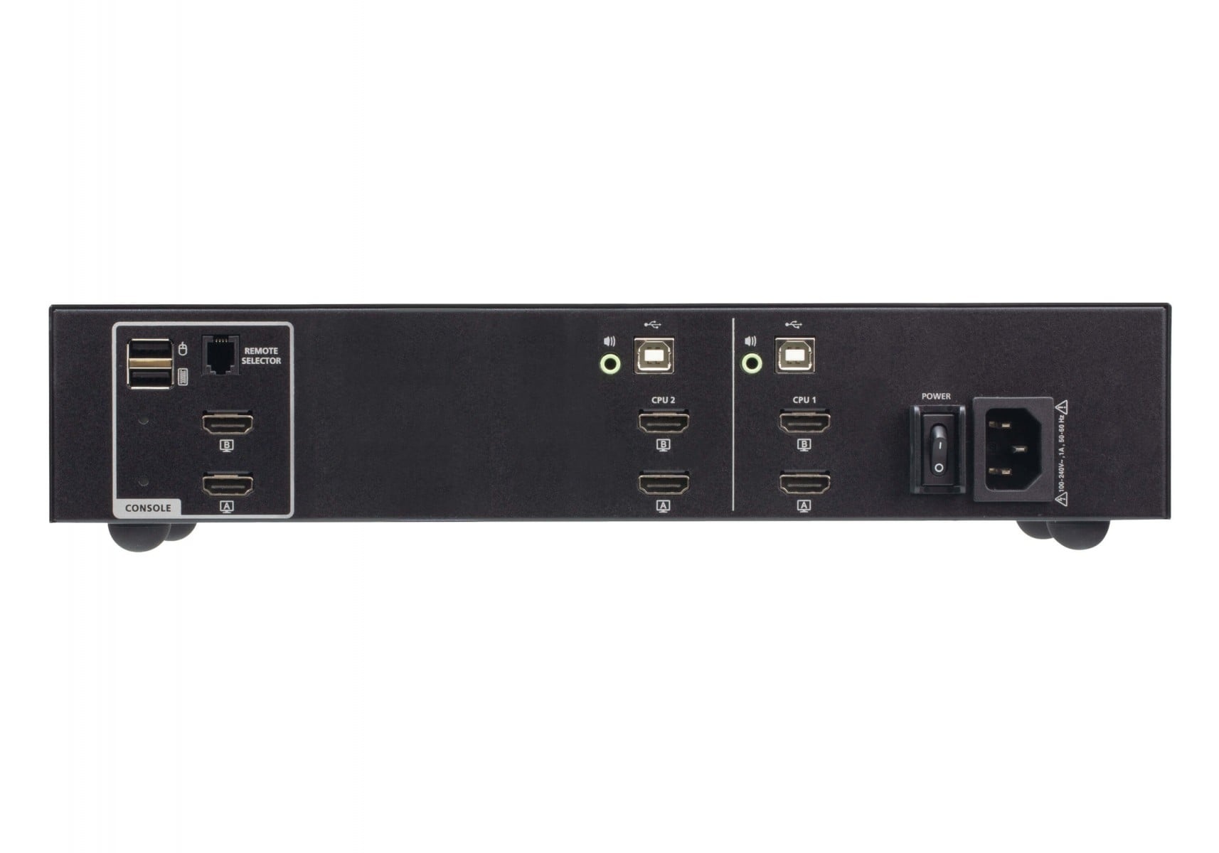 ATEN ATEN CS1142H4 switch per keyboard-video-mouse (kvm) Nero - TASTIERE E CONTROLLER | TecnoCARE.net Sabaudia, Latina, Terracina, San Felice Circeo e Pontinia