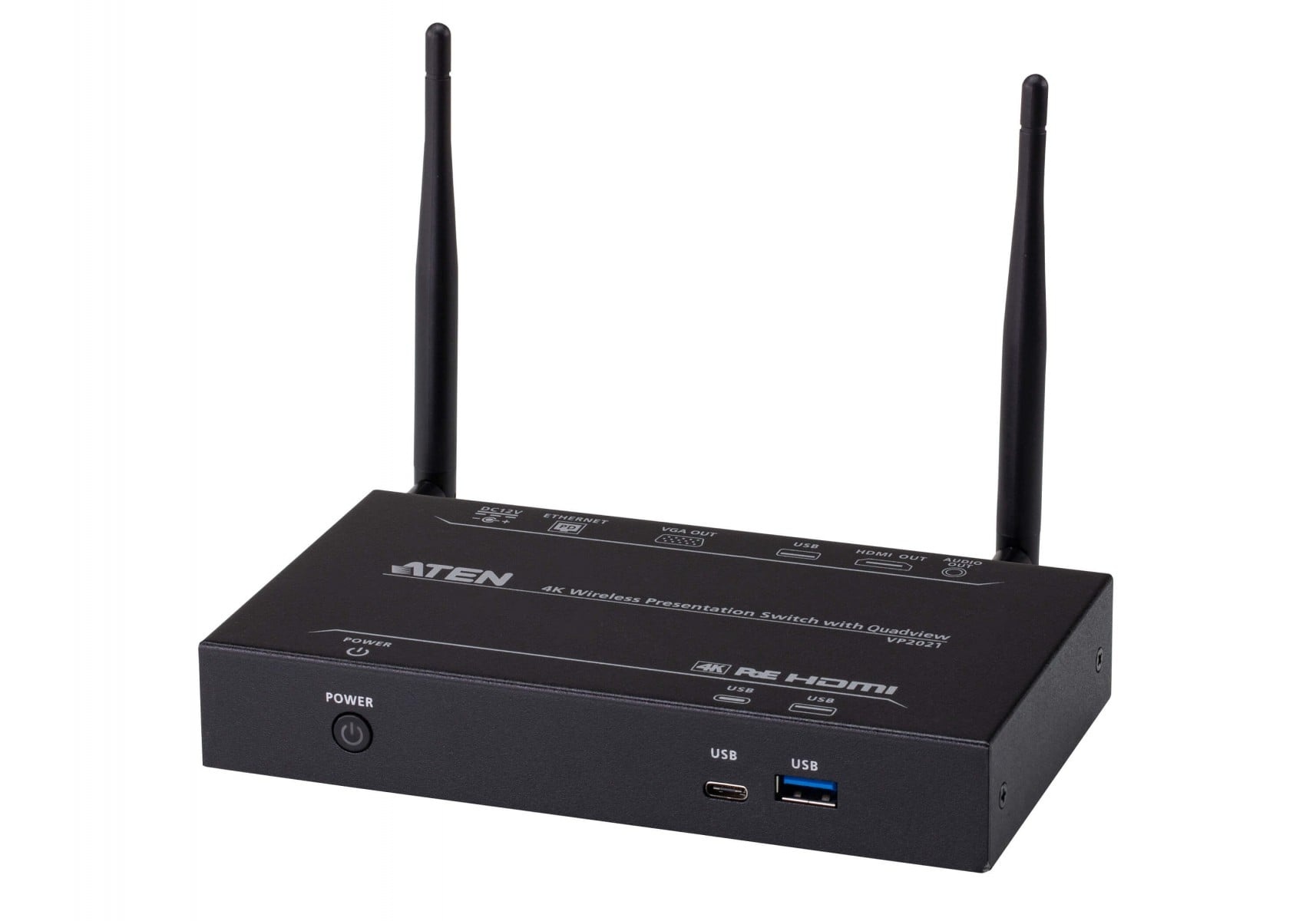ATEN ATEN VP2021 sistema di presentazione wireless HDMI + VGA (D-Sub) Desktop - ATTREZZATURE PER CONFERENZE | TecnoCARE.net Sabaudia, Latina, Terracina, San Felice Circeo e Pontinia