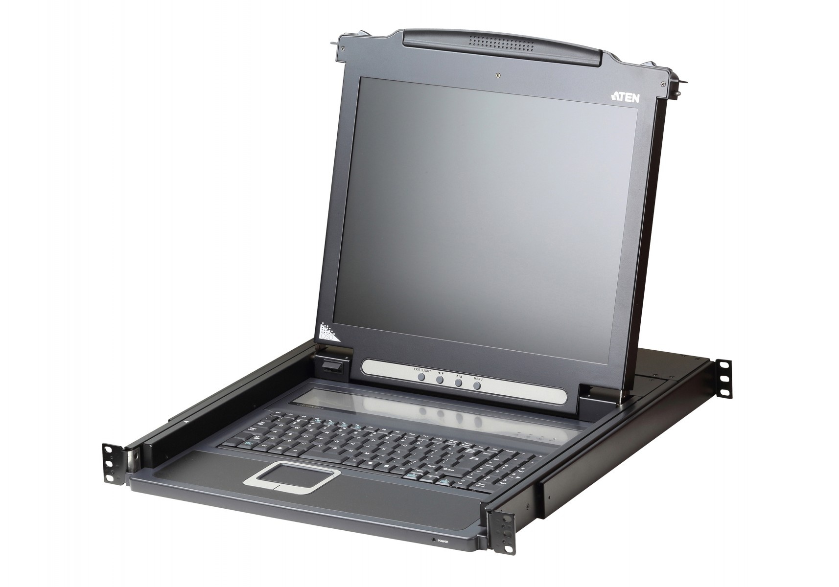 ATEN Aten CL1000M-ATA-DNG PS/2 VGA 17" LCD Console con tastiera scandinava - COMPONENTI | TecnoCARE.net Sabaudia, Latina, Terracina, San Felice Circeo e Pontinia