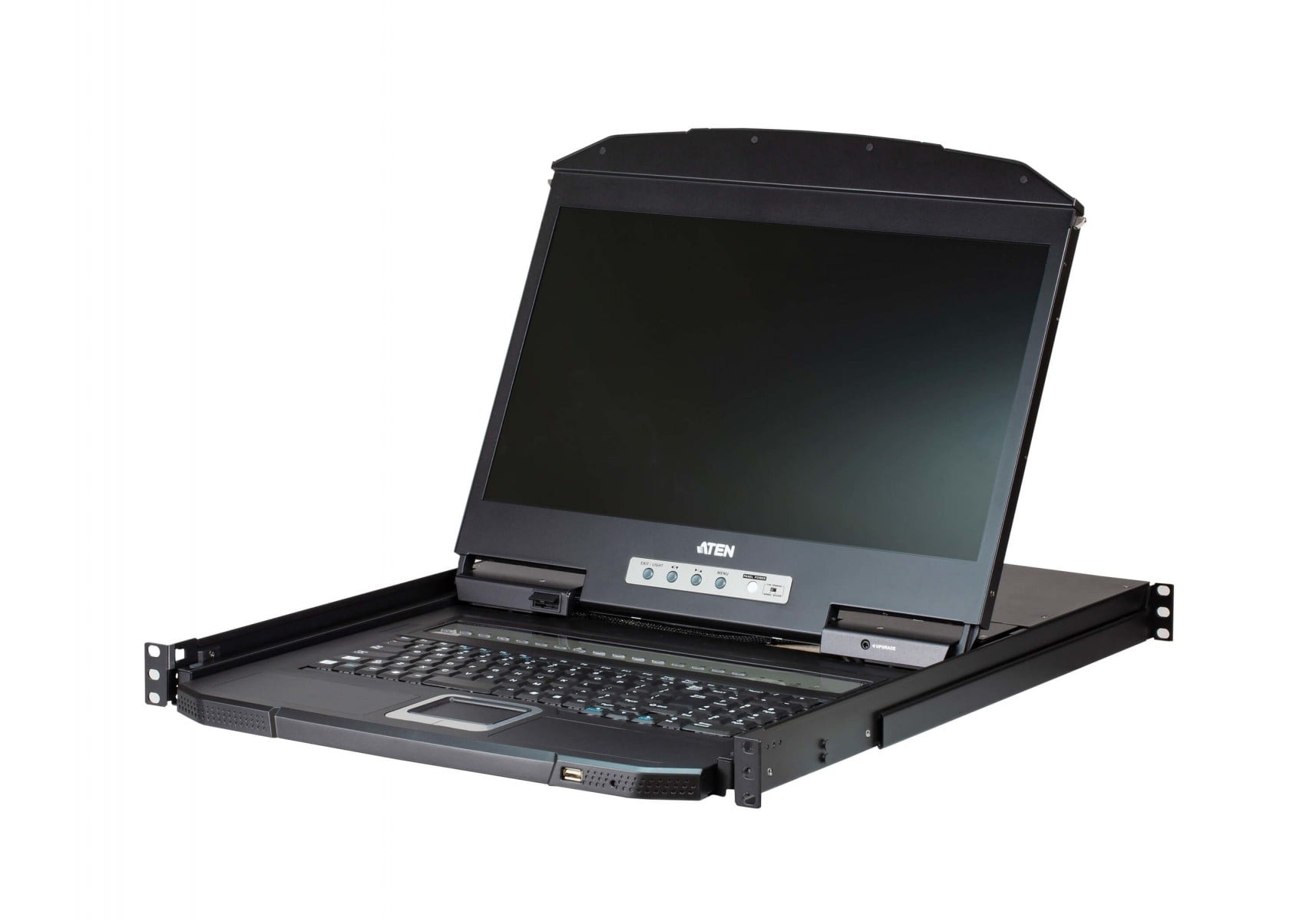 ATEN Aten CL3108NX-ATA-DNG 8-Port PS/2-USB VGA Single Rail WideScreen LCD Switch KVM con tastiera scandinava - COMPONENTI | TecnoCARE.net Sabaudia, Latina, Terracina, San Felice Circeo e Pontinia