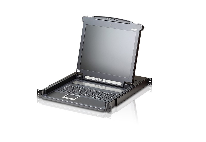 ATEN Aten CL1000M-ATA-GG PS/2 VGA 17" LCD Console con tastiera tedesca - COMPONENTI | TecnoCARE.net Sabaudia, Latina, Terracina, San Felice Circeo e Pontinia