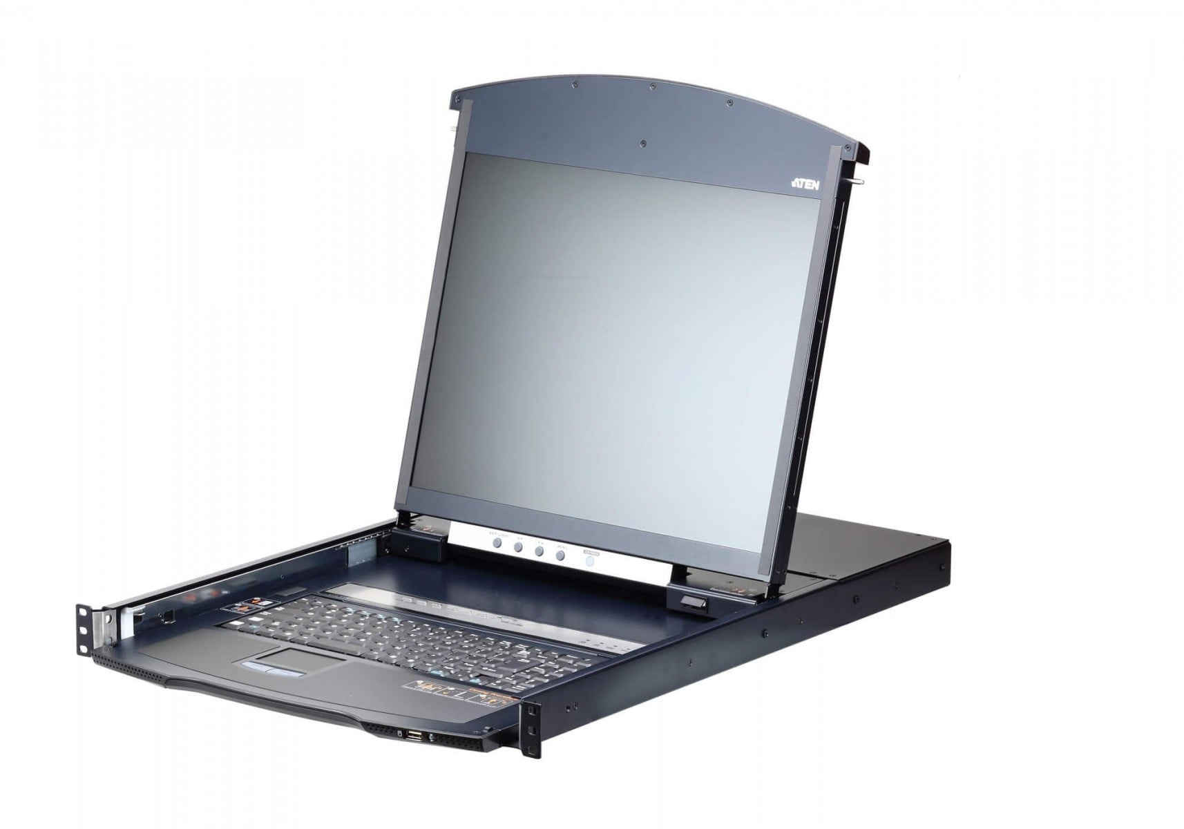 ATEN Aten KL1108VN-AXA-EG 8-Port Cat 5 Doppio Rail 19" LCD KVM su IP Switch with Virtual Media and with UK English keyboard - COMPONENTI | TecnoCARE.net Sabaudia, Latina, Terracina, San Felice Circeo e Pontinia
