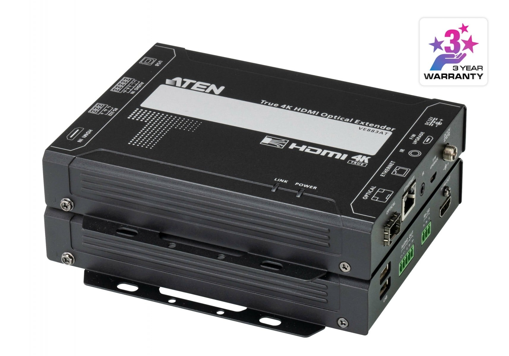 ATEN ATEN VE883AK1-AT-G moltiplicatore AV Trasmettitore e ricevitore AV Nero - ELABORAZIONI E DISTRIBUZIONI DEL SEGNALE | TecnoCARE.net Sabaudia, Latina, Terracina, San Felice Circeo e Pontinia