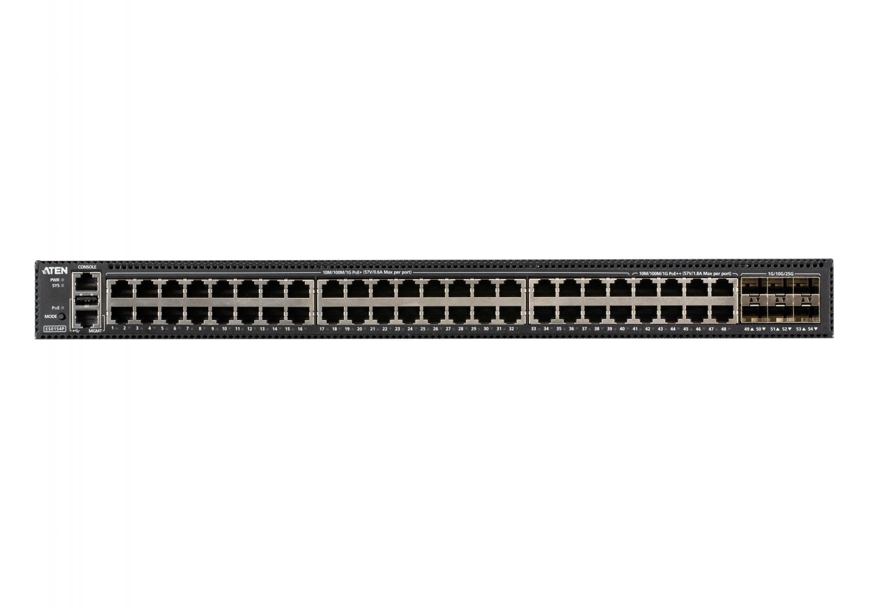 ATEN ATEN ES0154-AX-G switch di rete L2+ Gigabit Ethernet (10/100/1000) Nero - RETI | TecnoCARE.net Sabaudia, Latina, Terracina, San Felice Circeo e Pontinia