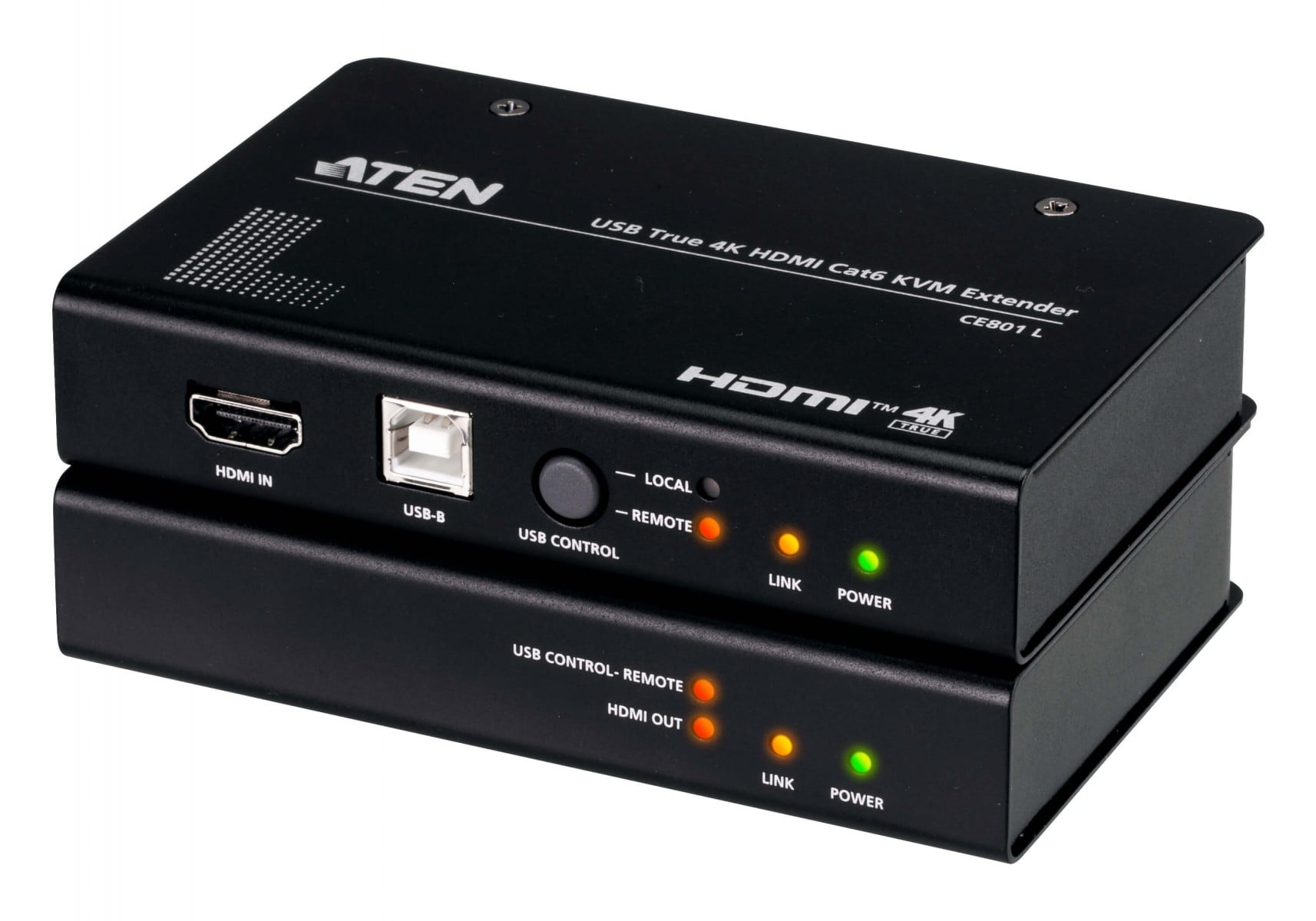 ATEN Aten CE801-AT-G USB True 4K HDMI Cat6 KVM Extender - TASTIERE E CONTROLLER | TecnoCARE.net Sabaudia, Latina, Terracina, San Felice Circeo e Pontinia