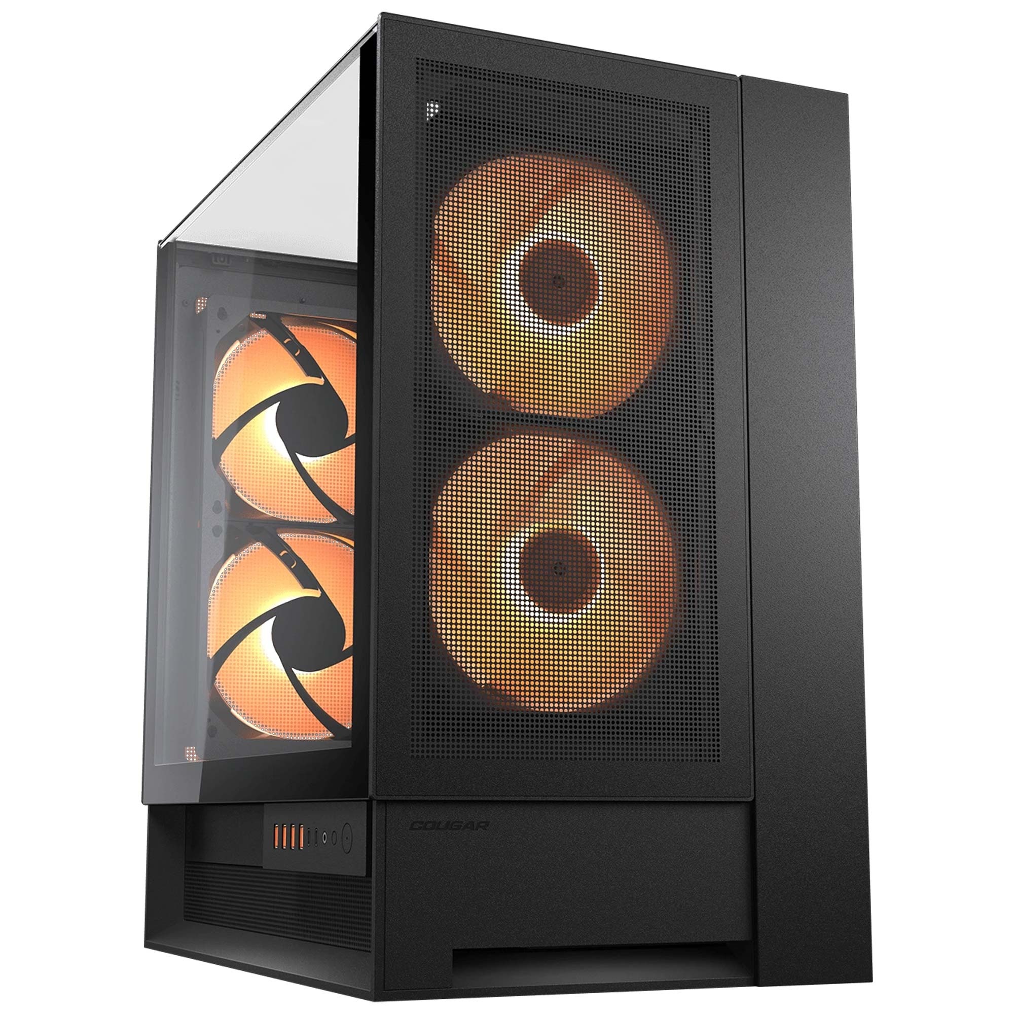COUGAR Cougar OmnyX, Mid-Tower, Vetro Temperato - Nero - CASE | TecnoCARE.net Sabaudia, Latina, Terracina, San Felice Circeo e Pontinia
