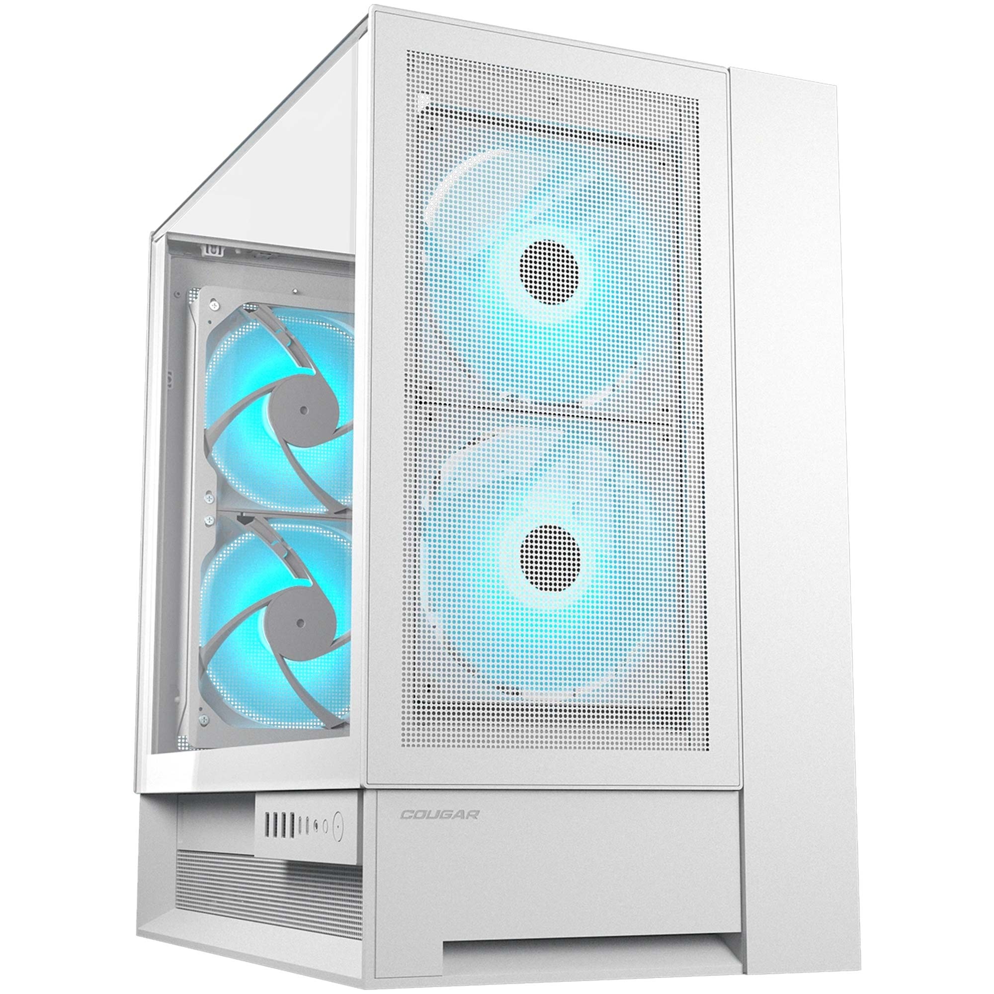 COUGAR Cougar OmnyX, Mid-Tower, Vetro Temperato - Bianco - CASE | TecnoCARE.net Sabaudia, Latina, Terracina, San Felice Circeo e Pontinia