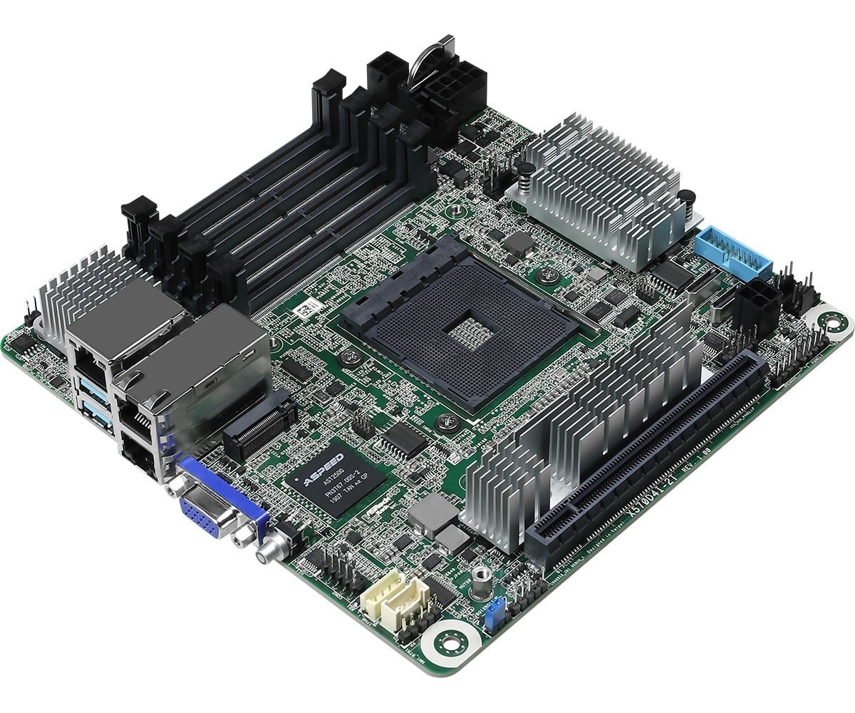 ASROCK ASRock X570D4I-2T, 1xSKT AM4, AMD Ryzen, X570, SATA, 1xM.2, 2x10GbE, IPMI - COMPONENTI | TecnoCARE.net Sabaudia, Latina, Terracina, San Felice Circeo e Pontinia