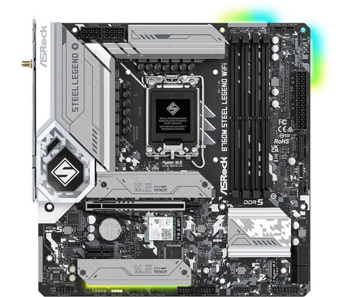 ASROCK Asrock B760M Steel Legend WiFi Intel B760 LGA 1700 micro ATX - COMPONENTI | TecnoCARE.net Sabaudia, Latina, Terracina, San Felice Circeo e Pontinia