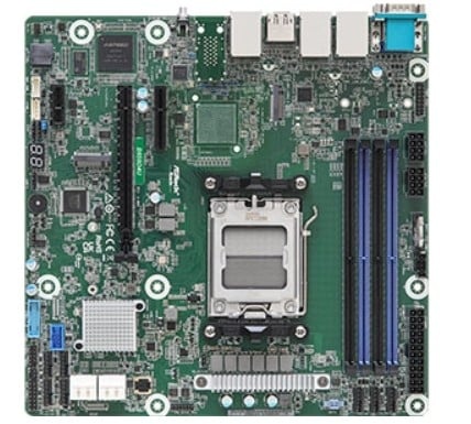 ASROCK ASRock B650D4U, 1xSKT AM5, AMD Ryzen 7000, B650E, 4xDIMM, SATA, 2xM.2, 2x1GbE, IPMI - COMPONENTI | TecnoCARE.net Sabaudia, Latina, Terracina, San Felice Circeo e Pontinia