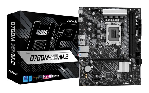 ASROCK ASRock B760M-H2/M.2 Scheda madre Micro ATX con DDR5 e Ethernet 2.5 Gigabit - COMPONENTI | TecnoCARE.net Sabaudia, Latina, Terracina, San Felice Circeo e Pontinia