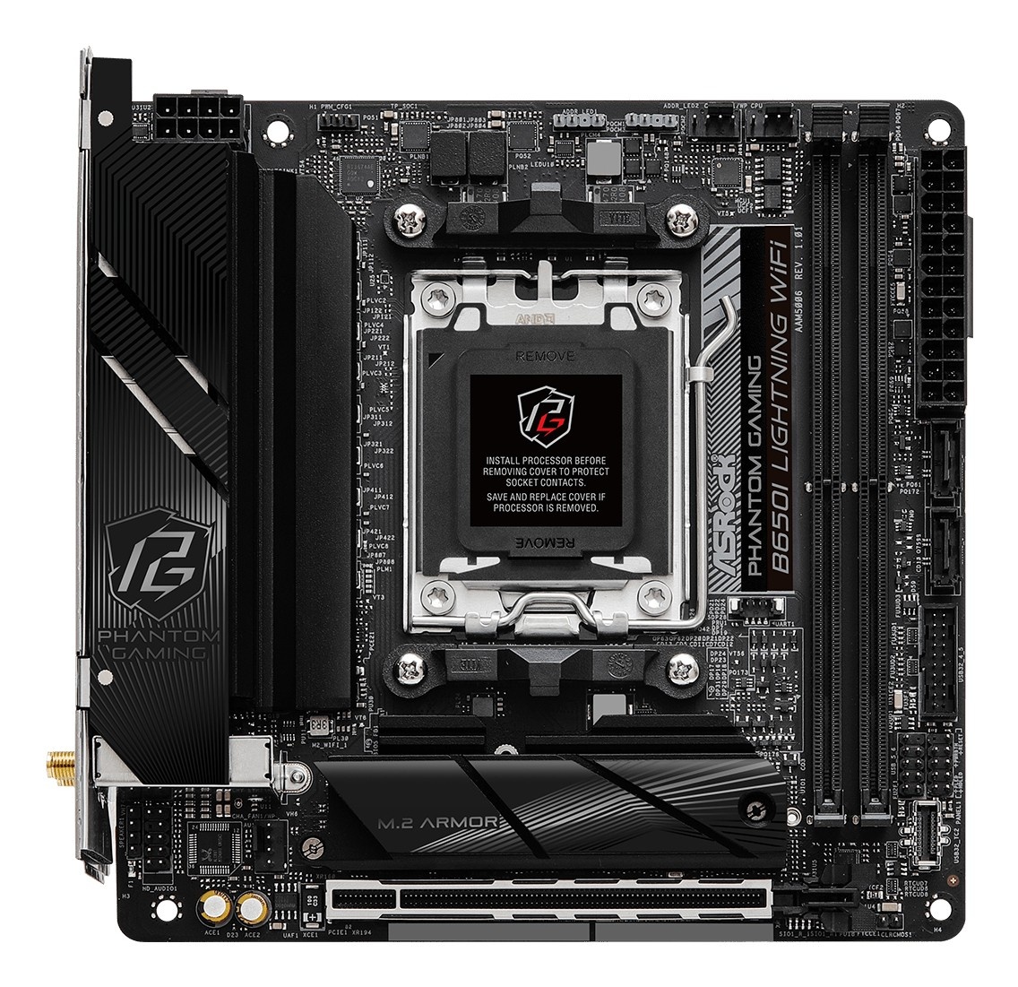 ASROCK ASRock 90-MXBMP0-A0UAYZ B650I Lightning WiFi Scheda madre Mini ITX - COMPONENTI | TecnoCARE.net Sabaudia, Latina, Terracina, San Felice Circeo e Pontinia