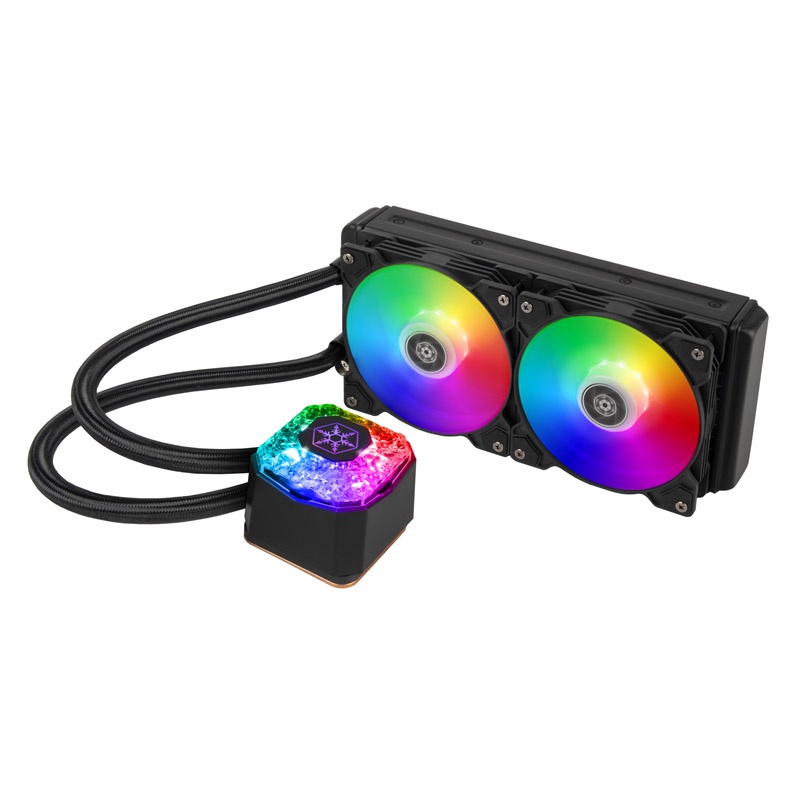 SILVERSTONE TECHNOLOGY Silverstone IceGem 240P Cooler AIO, ARGB - 240 mm - CPU DISSIPATORI | TecnoCARE.net Sabaudia, Latina, Terracina, San Felice Circeo e Pontinia