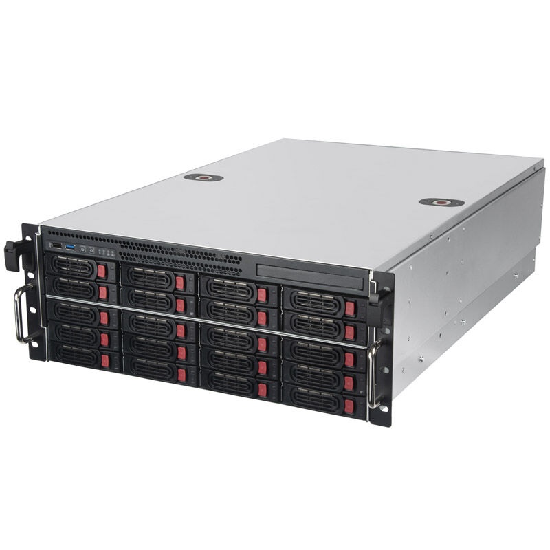 SILVERSTONE TECHNOLOGY Silverstone SST-RM43-320-RS Rackmount Server - 4U - Grigio - CASE | TecnoCARE.net Sabaudia, Latina, Terracina, San Felice Circeo e Pontinia