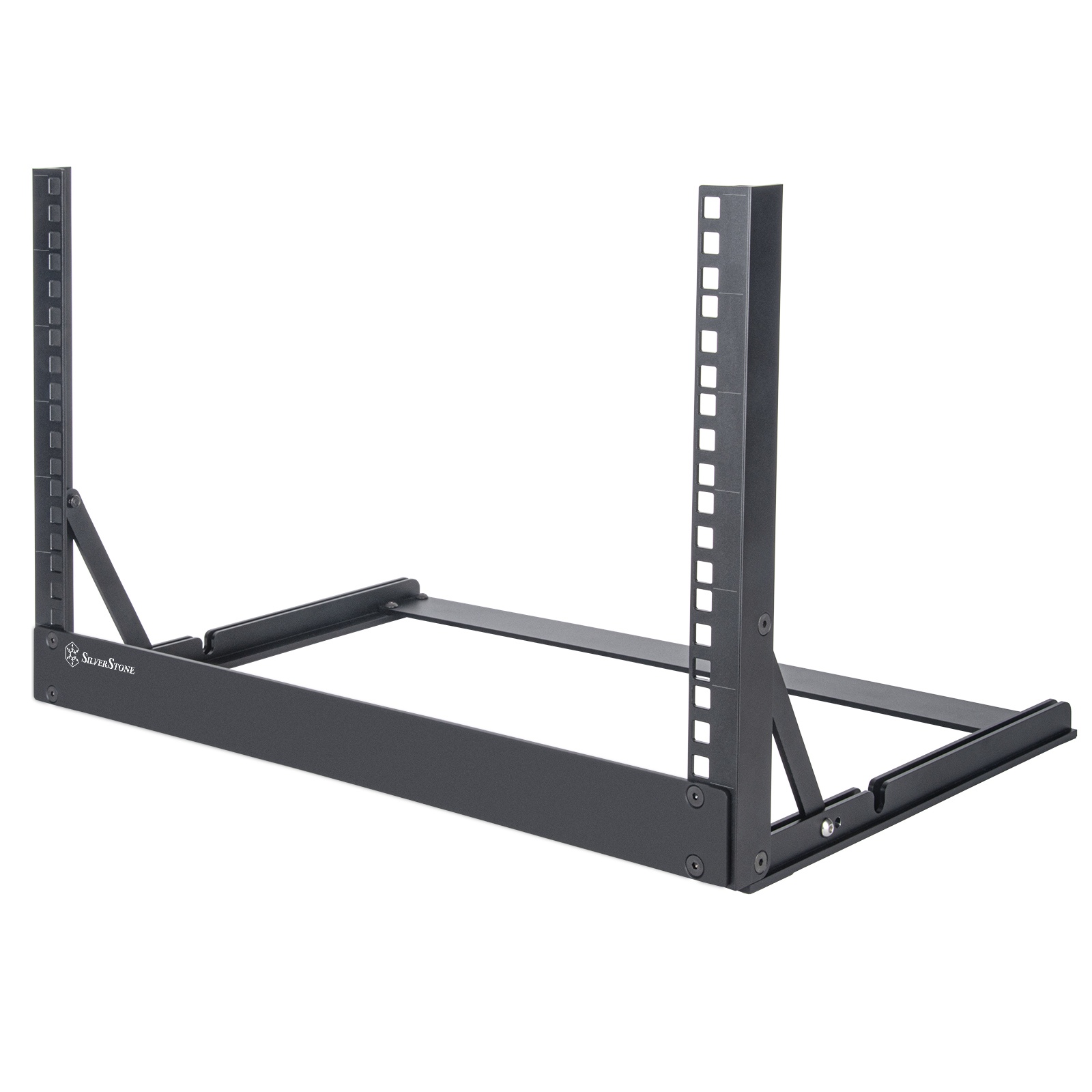 SILVERSTONE TECHNOLOGY SilverStone RK06U-OF Rack da Tavolo open frame 6U da 19 pollici - Nero - CASE | TecnoCARE.net Sabaudia, Latina, Terracina, San Felice Circeo e Pontinia