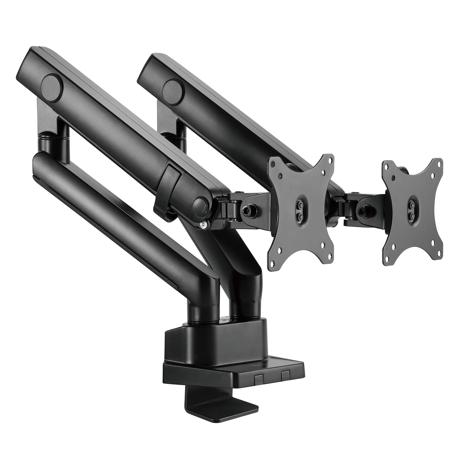 SILVERSTONE TECHNOLOGY Silverstone SST-ARM25 Supporto Doppio Monitor LCD - Nero - ACCESSORI GAMING | TecnoCARE.net Sabaudia, Latina, Terracina, San Felice Circeo e Pontinia
