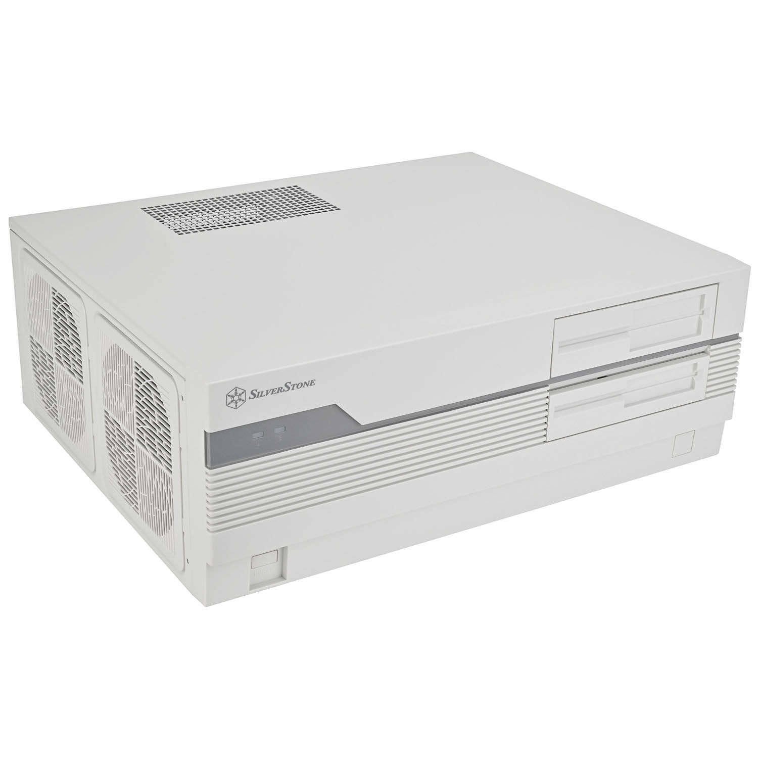 SILVERSTONE TECHNOLOGY Silverstone FLP01, HTPC, SSI-CEB/ATX - Bianco - CASE | TecnoCARE.net Sabaudia, Latina, Terracina, San Felice Circeo e Pontinia