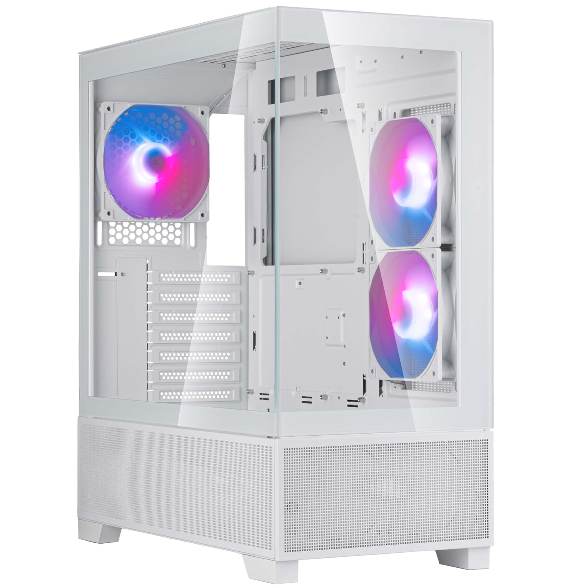 SILVERSTONE TECHNOLOGY SilverStone Lucid 05 Gaming Case, Vetro Temperato - Bianco - CASE | TecnoCARE.net Sabaudia, Latina, Terracina, San Felice Circeo e Pontinia