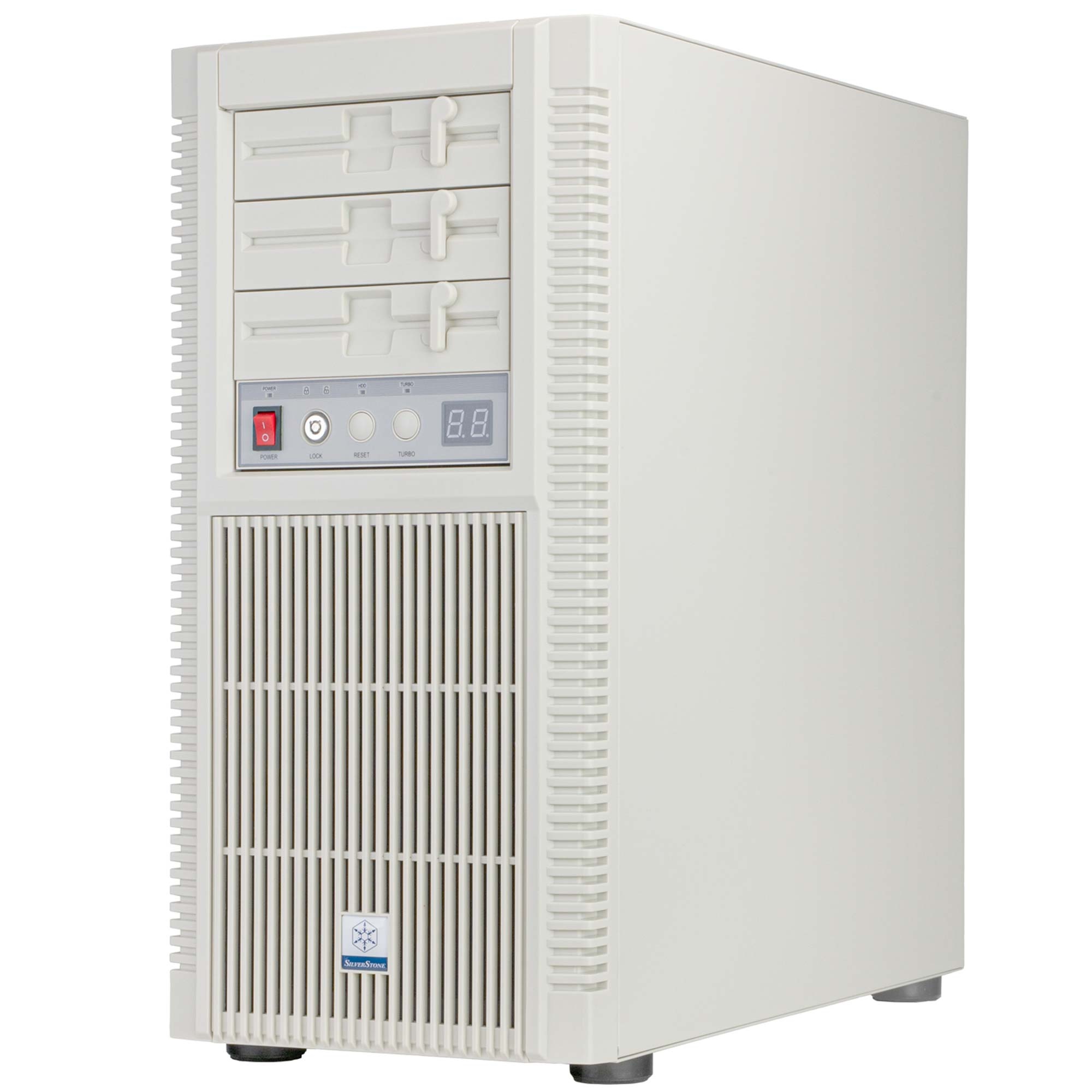SILVERSTONE TECHNOLOGY SILVERSTONE CASE FLP02 CASE SSI-CEB RETRO, BEIGE - CASE | TecnoCARE.net Sabaudia, Latina, Terracina, San Felice Circeo e Pontinia