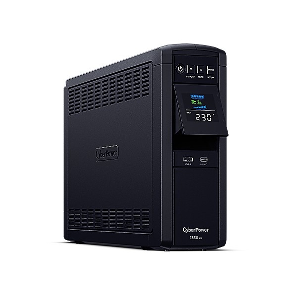 CYBERPOWER CyberPower CP1350EPFCLCD gruppo di continuità (UPS) A linea interattiva 1,35 kVA 780 W 6 presa(e) AC - BATTERIE E ALIMENTATORI | TecnoCARE.net Sabaudia, Latina, Terracina, San Felice Circeo e Pontinia