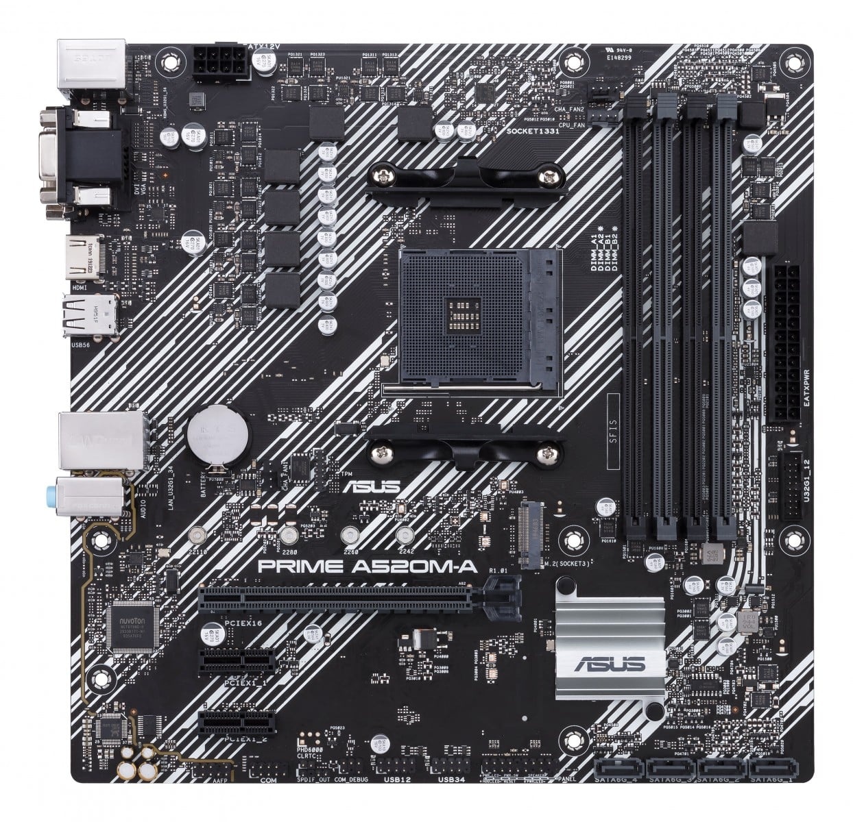 ASUS ASUS PRIME A520M-A II/CSM AMD A520 Socket AM4 micro ATX - COMPONENTI | TecnoCARE.net Sabaudia, Latina, Terracina, San Felice Circeo e Pontinia
