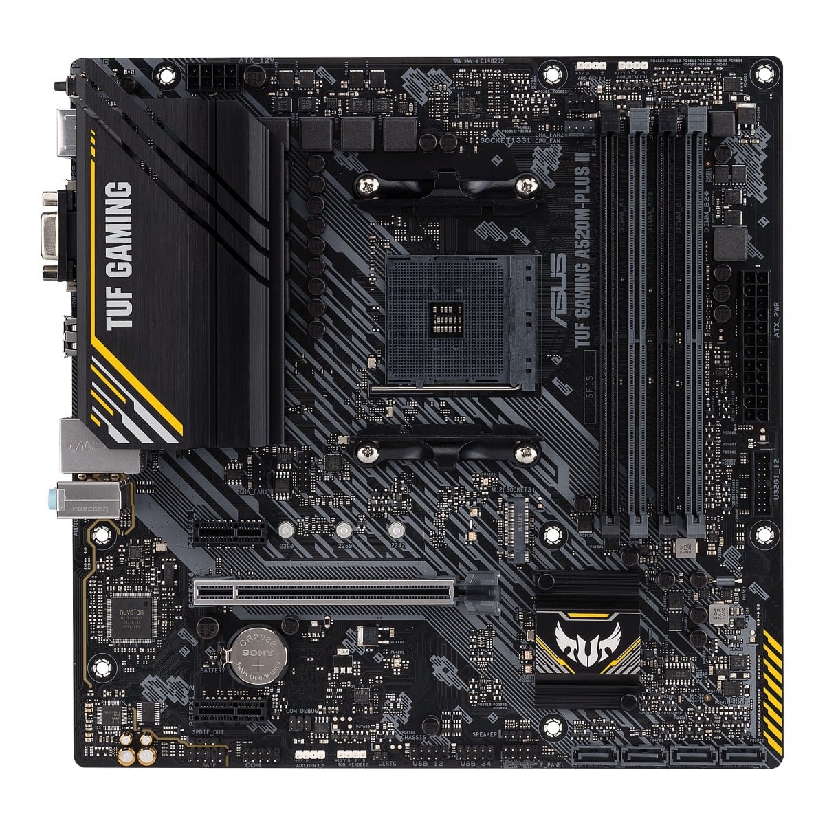 ASUS ASUS TUF GAMING A520M-PLUS II AMD A520 Socket AM4 micro ATX - COMPONENTI | TecnoCARE.net Sabaudia, Latina, Terracina, San Felice Circeo e Pontinia