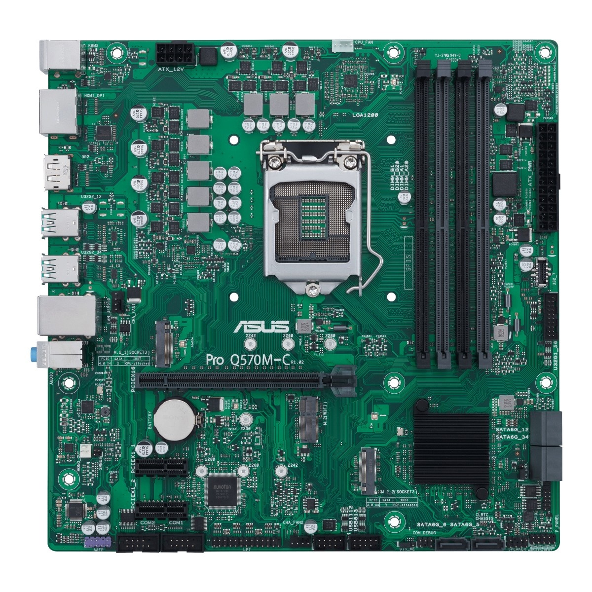 ASUS ASUS PRO Q570M-C/CSM - Intel - LGA 1200 - Intel® Celeron® - Intel® Core™ i3 - Intel® Core™ i5 - Intel® Core™ i7 - Intel® Core™ i9 - Intel® Pentium® - DDR4-SDRAM - COMPONENTI | TecnoCARE.net Sabaudia, Latina, Terracina, San Felice Circeo e Pontinia
