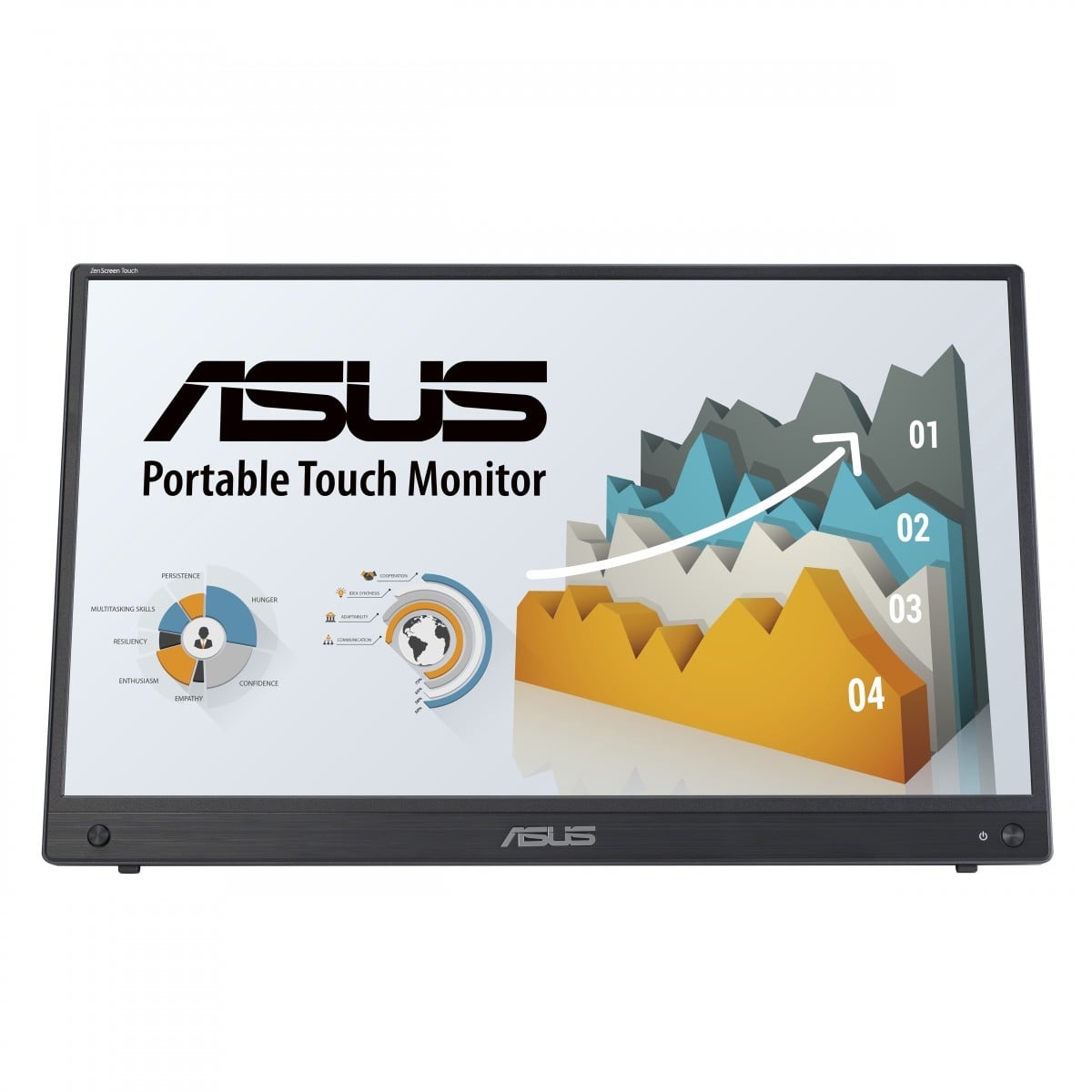 ASUS ASUS ZenScreen MB16AHT 39,6 cm (15.6") 1920 x 1080 Pixel Full HD Touch screen Nero - MONITOR E ACCESSORI | TecnoCARE.net Sabaudia, Latina, Terracina, San Felice Circeo e Pontinia