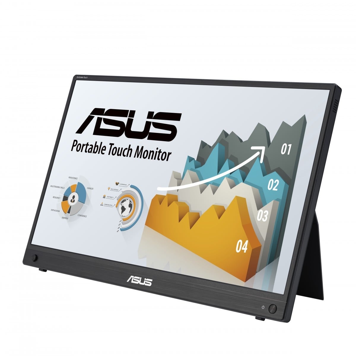 ASUS ASUS ZenScreen MB16AHT 39,6 cm (15.6") 1920 x 1080 Pixel Full HD Touch screen Nero - MONITOR E ACCESSORI | TecnoCARE.net Sabaudia, Latina, Terracina, San Felice Circeo e Pontinia