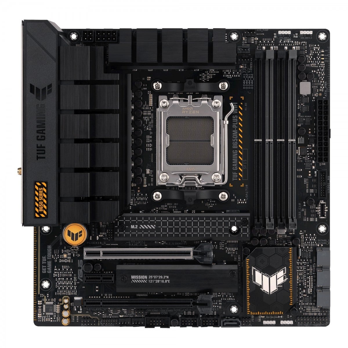 ASUS ASUS TUF GAMING B650M-PLUS WIFI AMD B650 Socket AM5 micro ATX - COMPONENTI | TecnoCARE.net Sabaudia, Latina, Terracina, San Felice Circeo e Pontinia