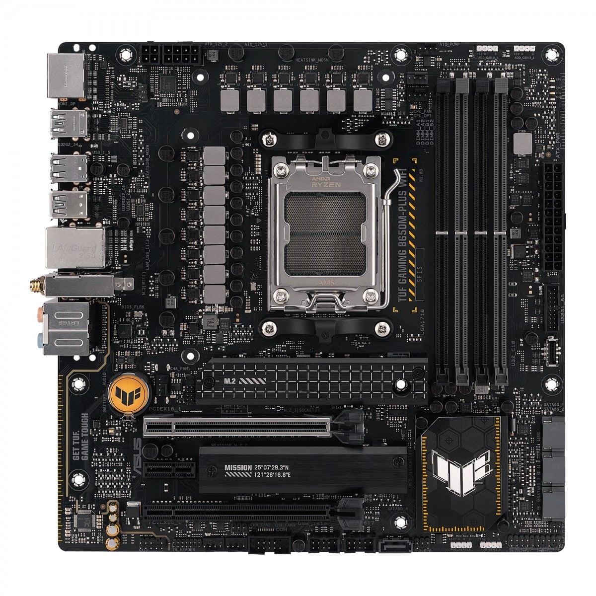 ASUS ASUS TUF GAMING B650M-PLUS WIFI AMD B650 Socket AM5 micro ATX - COMPONENTI | TecnoCARE.net Sabaudia, Latina, Terracina, San Felice Circeo e Pontinia
