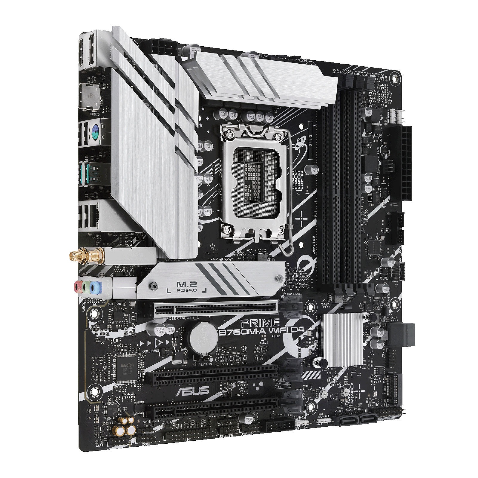 ASUS ASUS MB B760, PRIME B760M-A WIFI D4, LGA 1700, DDR4 - MAINBOARD | TecnoCARE.net Sabaudia, Latina, Terracina, San Felice Circeo e Pontinia