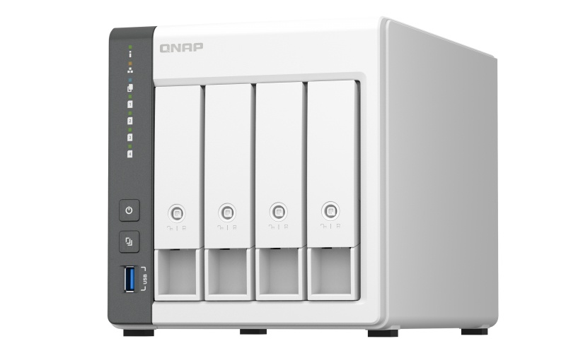 QNAP QNAP TS-433 NAS Tower Collegamento ethernet LAN Cortex-A55 - SUPPORTI PER LA MEMORIZZAZIONE | TecnoCARE.net Sabaudia, Latina, Terracina, San Felice Circeo e Pontinia