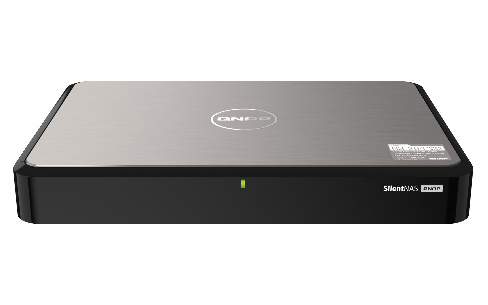 QNAP QNAP HS-264 NAS Tower Collegamento ethernet LAN Nero N5105 - SUPPORTI PER LA MEMORIZZAZIONE | TecnoCARE.net Sabaudia, Latina, Terracina, San Felice Circeo e Pontinia