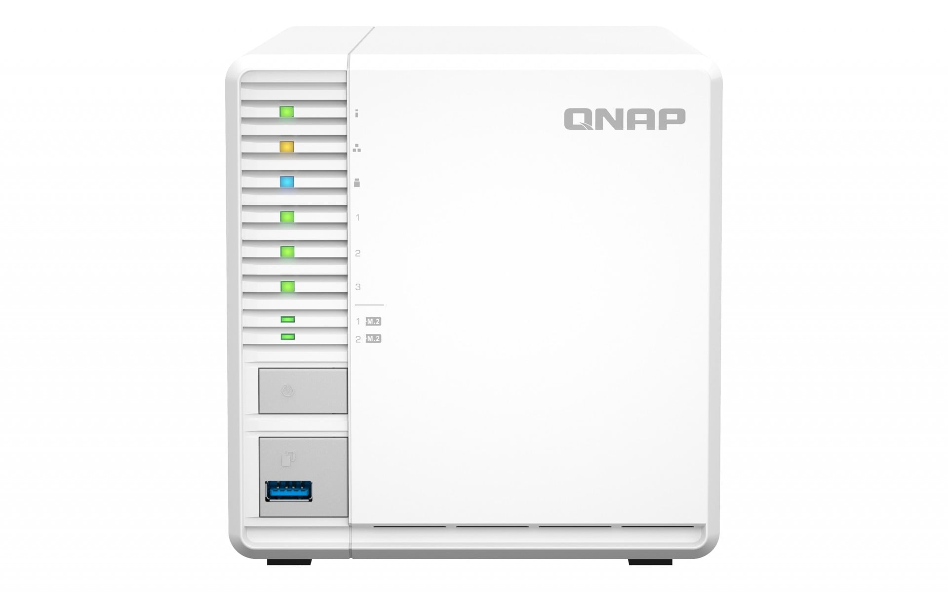 QNAP QNAP TS-364 NAS Tower Intel® Celeron® N5095 8 GB DDR4 0 TB QNAP Turbo System Bianco - SUPPORTI PER LA MEMORIZZAZIONE | TecnoCARE.net Sabaudia, Latina, Terracina, San Felice Circeo e Pontinia