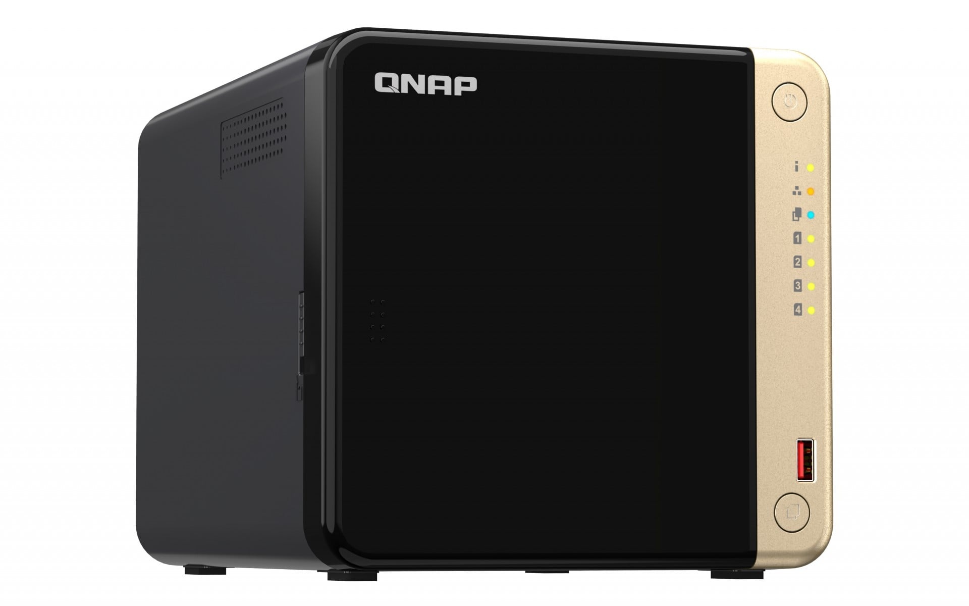 QNAP QNAP TS-464 NAS Tower Intel® Celeron® N5095 8 GB DDR4 0 TB QNAP QTS Nero - SUPPORTI PER LA MEMORIZZAZIONE | TecnoCARE.net Sabaudia, Latina, Terracina, San Felice Circeo e Pontinia