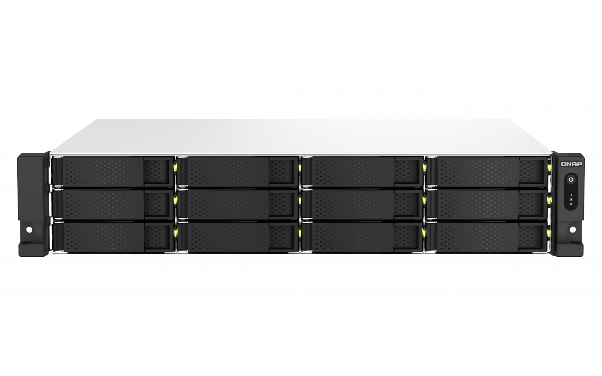 QNAP QNAP TS-1264U-RP NAS Armadio (2U) Intel® Celeron® 8 GB DDR4 0 TB QNAP QTS Alluminio, Nero - SUPPORTI PER LA MEMORIZZAZIONE | TecnoCARE.net Sabaudia, Latina, Terracina, San Felice Circeo e Pontinia