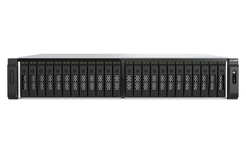 QNAP QNAP TS-H3077AFU-R7-64G server NAS e di archiviazione Armadio (2U) AMD Ryzen™ 5 64 GB DDR5 0 TB QuTS hero Nero, Metallico - SUPPORTI PER LA MEMORIZZAZIONE | TecnoCARE.net Sabaudia, Latina, Terracina, San Felice Circeo e Pontinia