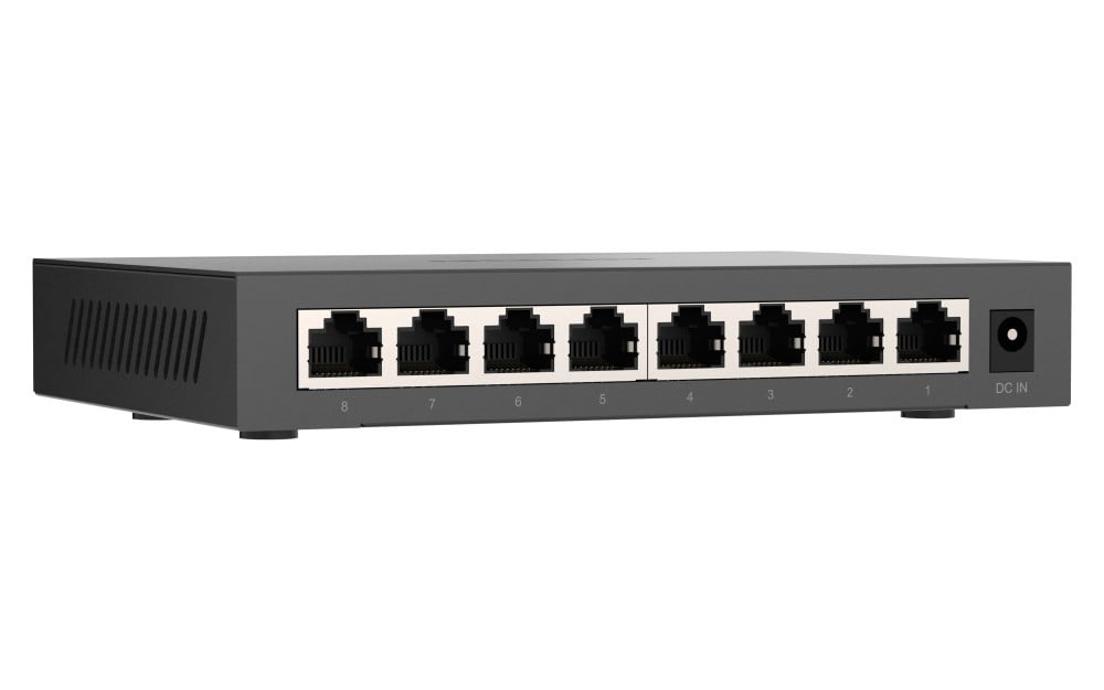 QNAP QNAP QSW-1108-8T-R2 switch di rete Non gestito 2.5G Ethernet (100/1000/2500) Desktop Nero - RETI | TecnoCARE.net Sabaudia, Latina, Terracina, San Felice Circeo e Pontinia