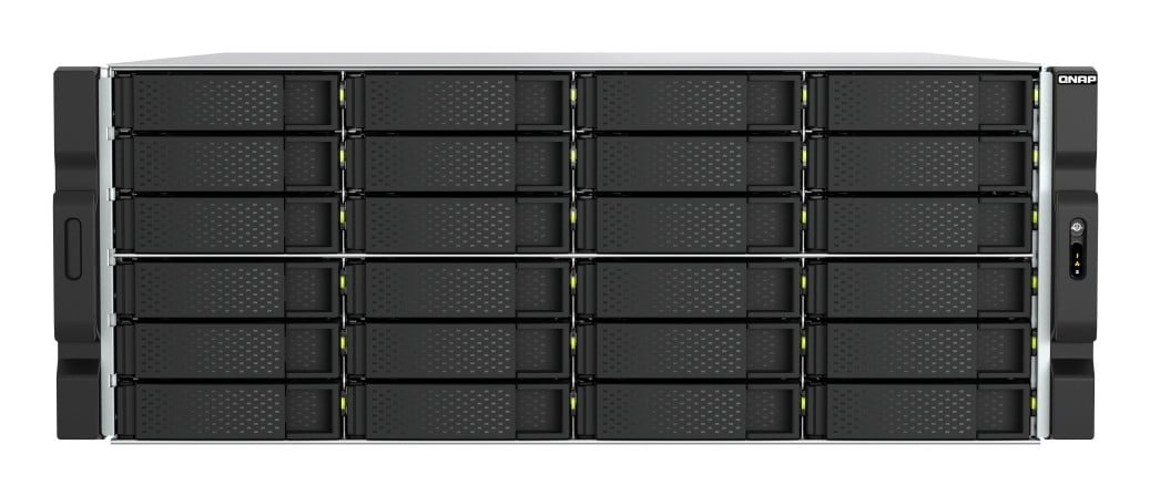 QNAP QNAP TS-h2477AXU-RP Server di archiviazione Armadio (4U) AMD Ryzen™ 7 7745 32 GB DDR5 0 TB QNAP QTS Nero, Grigio - SUPPORTI PER LA MEMORIZZAZIONE | TecnoCARE.net Sabaudia, Latina, Terracina, San Felice Circeo e Pontinia